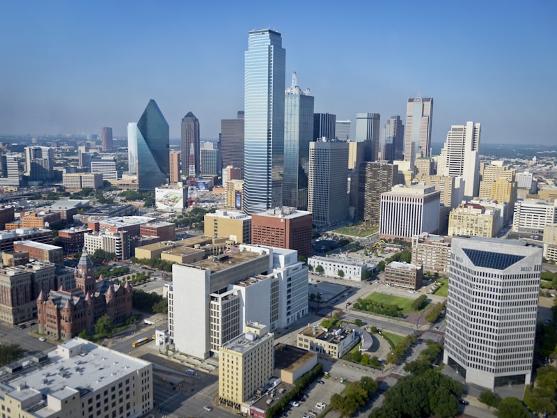 Dallas, Texas skyline at dusk